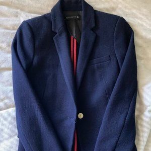 Zara Preppy Navy Blazer